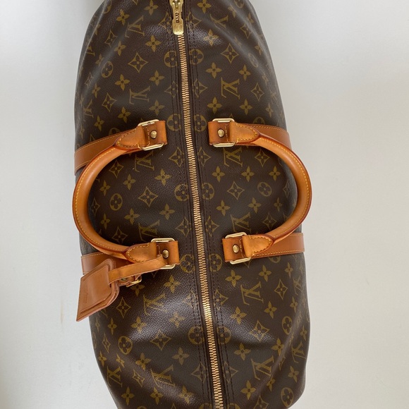 Louis Vuitton Brown Monogram Travel Bag - Picture 6 of 15